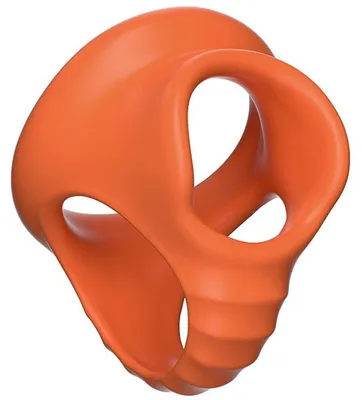 Productafbeelding van Splity Orange – Siliconen kogelspanner voor optimaal comfort