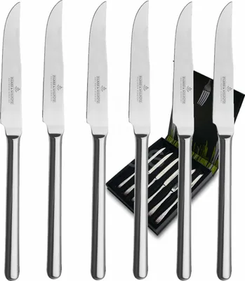 Produktbild von Picard & Wielpütz, Serie ' Ventura ', 6er Geschenkbox mit Stahlheft-Steakmessern, 6 Stück, Nr.6108 108823