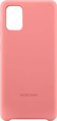 Produktbild von Samsung Galaxy A71 Hülle - Silikon - Samsung Backcover - Rosa