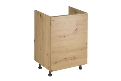 Produktbild von Spülenunterschrank 60 cm ohne Arbeitsplatte küchenmöbel, Langen D60Z Artisan Eiche