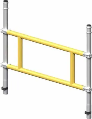 Produktbild von MUNK Geländer-Set einseitig für Montageplattform fahrbar