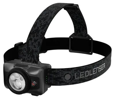 Produktbild von Ledlenser Stirnlampe HF7R Signature Metallic Gray, 1300lm, 220m Leuchtweite, 60h Laufzeit, IP67, USB-C