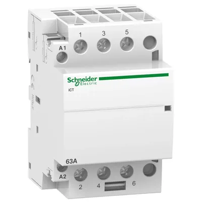 Immagine prodotto di Contattore da installazione Schneider Electric iCT 63 A 3S 220/240 V 60 Hz A9C20663