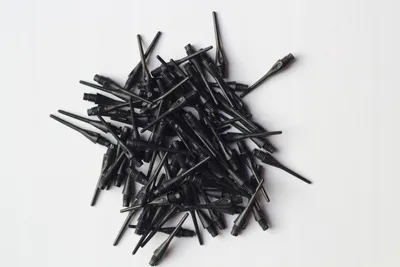 Produktbild von Harrows Dimple Dartspitzen 2BA Schwarz 100 Stück
