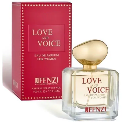 Obrázok produktu pre J' Fenzi Love and Voice eau de parfém - Parfumovaná voda 100 ml