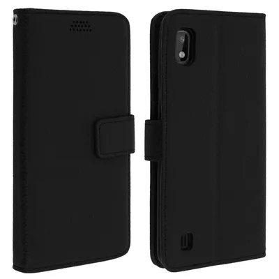 Obrázok produktu pre Avizar, Samsung Galaxy A10 flipový kryt so slotmi na karty a funkciou stojana, čierny