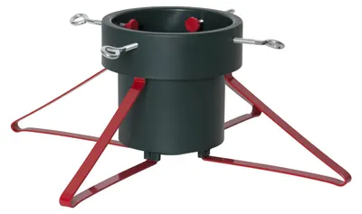 Produktbild von STAR Trading Christbaumständer, Weihnachtsbaumständer Granig grün/rot 5,5-14cm