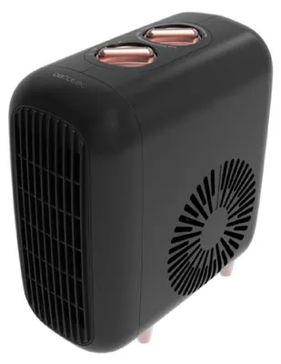 Produktbild von Cecotec Keramik-Heizlüfter Tisch ReadyWarm 600 Lagoon Black. 2000W, 3 Modi, 2 Wärmestufen, Thermostat, Leise