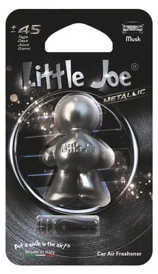 Produktbild von Little Joe Metallic Edition Musk Duftender Auto Lufterfrischer (Fall von 6)