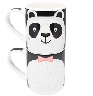 Obrázok produktu pre Porcelánový hrnček pre deti, 265 ml, sada 2 ks