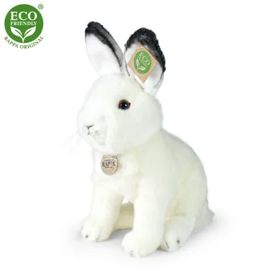 Obrázok produktu pre Plyšový polárny zajac 30 cm Ekologický
