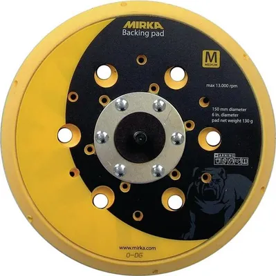 Image de Plateau Net Ø150 mm auto-agrippant MIRKA 48 trous medium - 8292605011