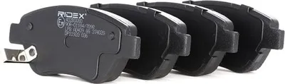 Produktbild von RIDEX Bremsbeläge Satz Vorne für OPEL Corsa D Schrägheck (S07) 402B0080