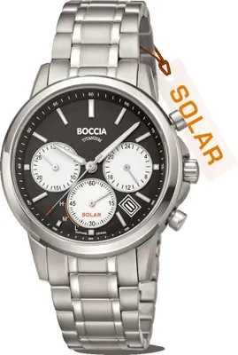 Produktbild von Boccia Solar Titan Chronograph 3742-02