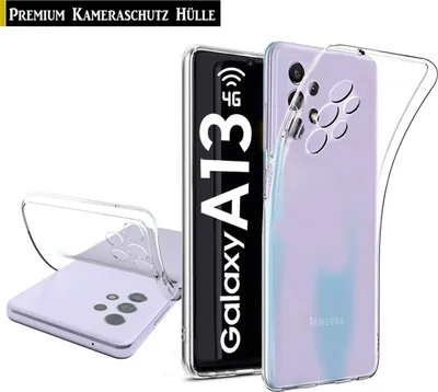 Produktbild von Für Samsung Galaxy A13 4G Handy Silikon Hülle Transparent Schutz Hülle Tasche Case Klar Handyhülle Cover
