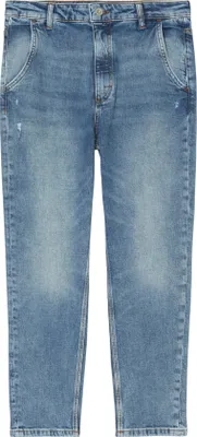 Produktbild von Denim trouser,boyfriend fit,cropped 024 Authentic blue wash Größe 30i/32