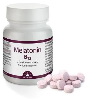 Obrázok produktu pre Melatonín B12 Dr.Jacob's Tabletten 60 St