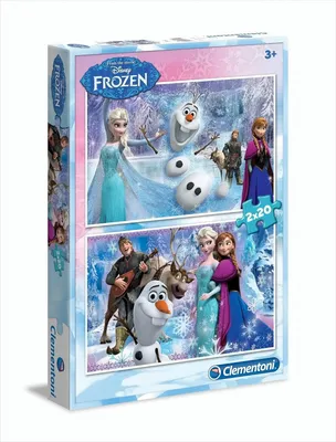 Image de Clementoni Frozen, 40 pièces, Dessins animés, 3 ans/ans