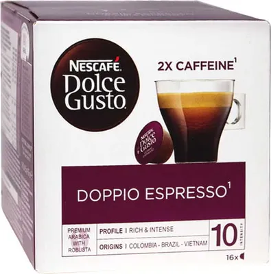 Zdjęcie produktu dla Nescafe Dolce Gusto Doppio Espresso 16 szt.
