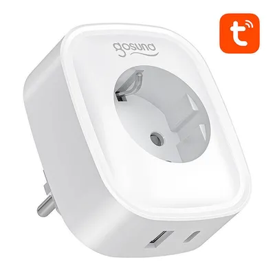 Obrázok produktu pre Gosund SP6 16A USB-C 20W Tuya smart WiFi/Bluetooth socket