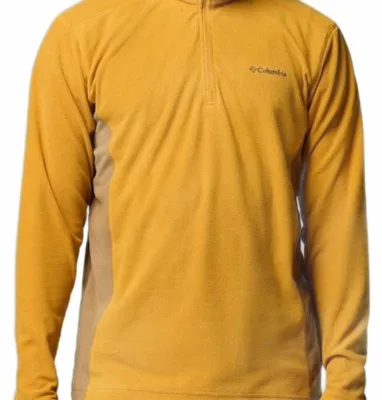 Image de Columbia Klamath Range Ii Half Zip Couleur Jaune