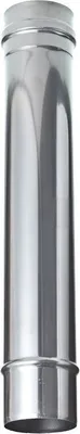 Produktbild von Edelstahl Abgasrohr L 500 und 1000 DN 60 Bis 300 Schornstein Rauchrohr : Durchmesser - 100, Länge - 1000 mm