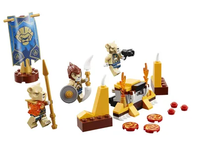 Produktbild von Lego 70229 Legends of Chima - Löwenstamm-Set