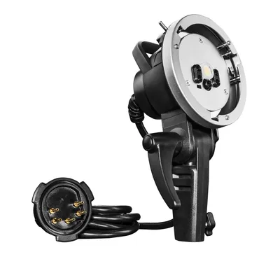 Image de Walimex pro Flash manuel H600 pour Flash2Go - Léger & mobile, baïonnette Bowens, compatible avec le Godox AD600B, montage facile, idéal pour la photographie en intérieur & en extérieur