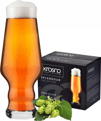 Zdjęcie produktu dla Szklanki do piwa KROSNO Splendour IPA, zestaw 6 sztuk, 400 ml