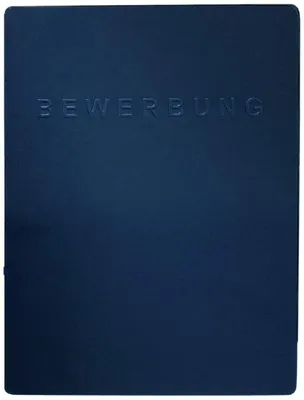 Image de PAGNA Dossier de candidature "Square", DIN A4, bleu