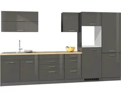 Obrázok produktu pre Kuchynský blok so spotrebičmi Optifit Luca932 270 cm farba čela biela matný farba korpusu biela matný