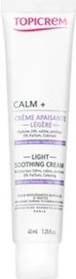 Produktbild von Topicrem Calm+ Light Soothing Cream Gesichtscreme mit Hydratationswirkung 40 ml