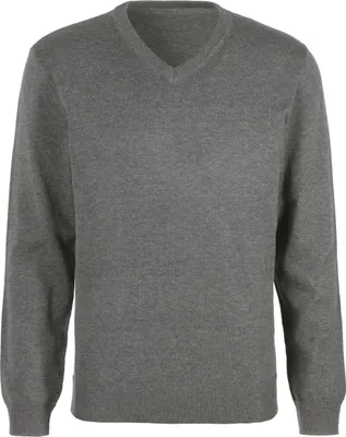 Produktbild von H.I.S. Strickpullover dunkelgrau-meliert Größe L