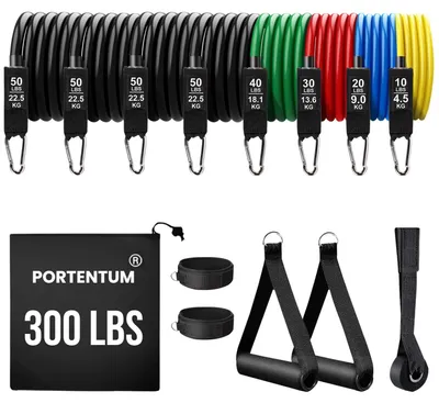 Immagine prodotto di Elastici di resistenza per yoga, calisthenics, palestra, crossfit, TRX e pilates