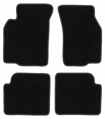 Imagen del producto de Alfombrillas de moqueta para Mitsubishi Colt V (CJ0) 1996-2003 (hatchback) – juego de 4 piezas, negras, a medida – Wielganizator BASIC