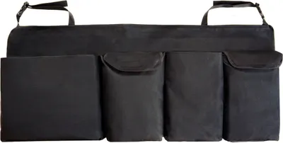 Universeller Kofferraum-Organizer, 40 x 100 cm, große Taschen, Auto-Kofferraumtasche, Schwarz [058]