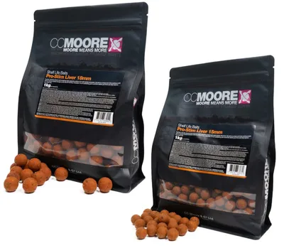 Produktbild von CCMoore Pro-Stim Liver 18mm 1kg Boilies