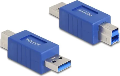 Immagine prodotto di Delock 67213 DELOCK Adapter 5Gbps USB A Stecker zu B Stecker gekreuzt