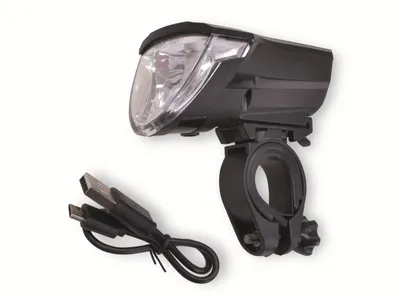 Produktbild von FILMER Fahrrad-Scheinwerfer 49024, Premium, Akkubetrieb, 60 LUX