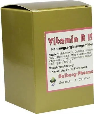 Obrázek produktu pro Vitamin B12 Kapsle 60 kapslí