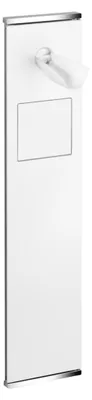 Image de Keuco Plan Integral Modul WC 2 176 x 775 x 143 mm à droite avec collecteur de déchets - chromé/blanc laqué - 44976015102