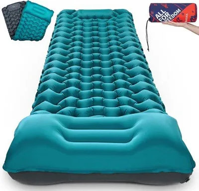 Imagen del producto de Colchón inflable para camping, autoinflable, ultraligero, de gran tamaño, para uso en exteriores