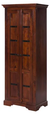 Immagine prodotto di MASSIVMOEBEL24 | OXFORD #901 Armadio in legno di acacia - laccato / nougat 73x45x180