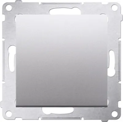 Produktbild von Taster Wechsler (Modul) 1 polig Steckklemmen Silber Simon 54 Premium Kontakt Simon DP1.01/43