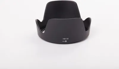 Produktbild von vhbw Gegenlichtblende kompatibel mit Nikon Nikkor AF-S DX 18-200mm f/3.5-5.6G ED VR II 72mm Objektiv, Schwarz, Kunststoff, tulpenförmig, 10 cm