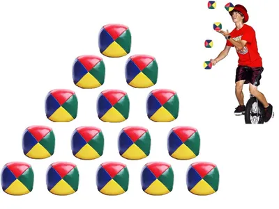 Immagine prodotto di Solidchoice - Set di 15 palline da giocoleria, ideale per principianti ed esperti