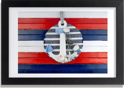Produktbild von Bild 30x20 MDF-Rahmen, Wandkunst Anker