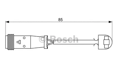 Produktbild von Bosch Warnkontakt, Bremsbelagverschleiß  1 987 473 038