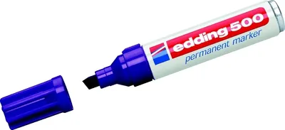 Produktbild von Permanentmarker edding 500 violett Packung mit 10 Stück