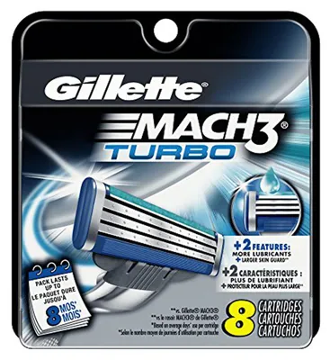 Obrázok produktu pre Čepele Gillette Mach3 Turbo, 8 ks